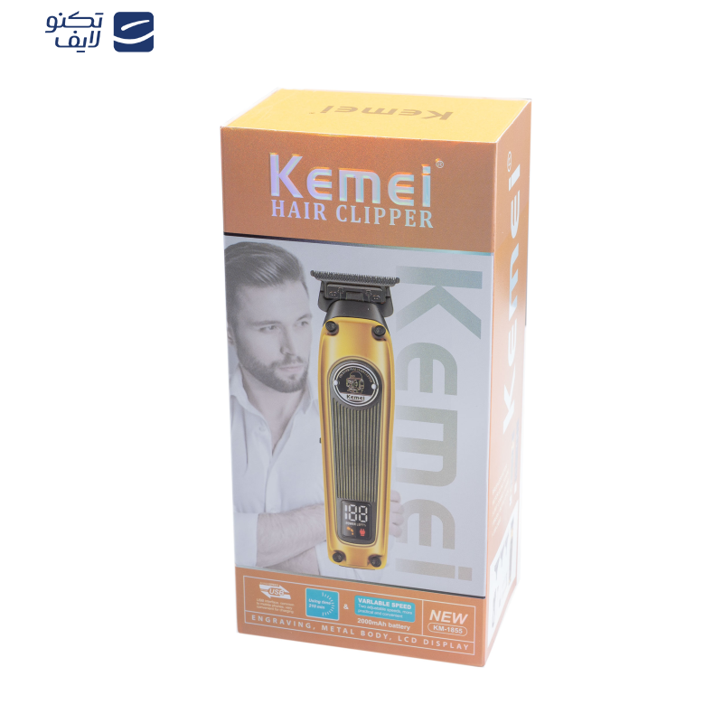 ماشین اصلاح موی سر و صورت کیمی مدل KM-1855