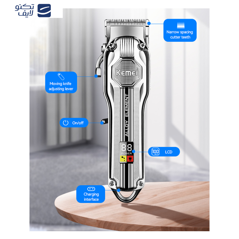 ماشین اصلاح موی سر و صورت کیمی مدل KM-517