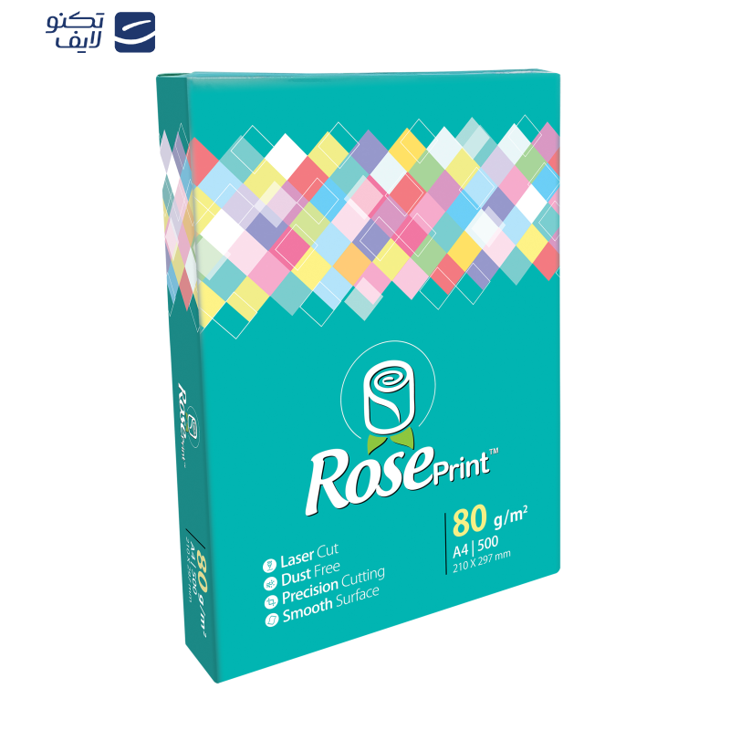 کاغذ A4 رزپرینت مدل POTG بسته 2500 عددی