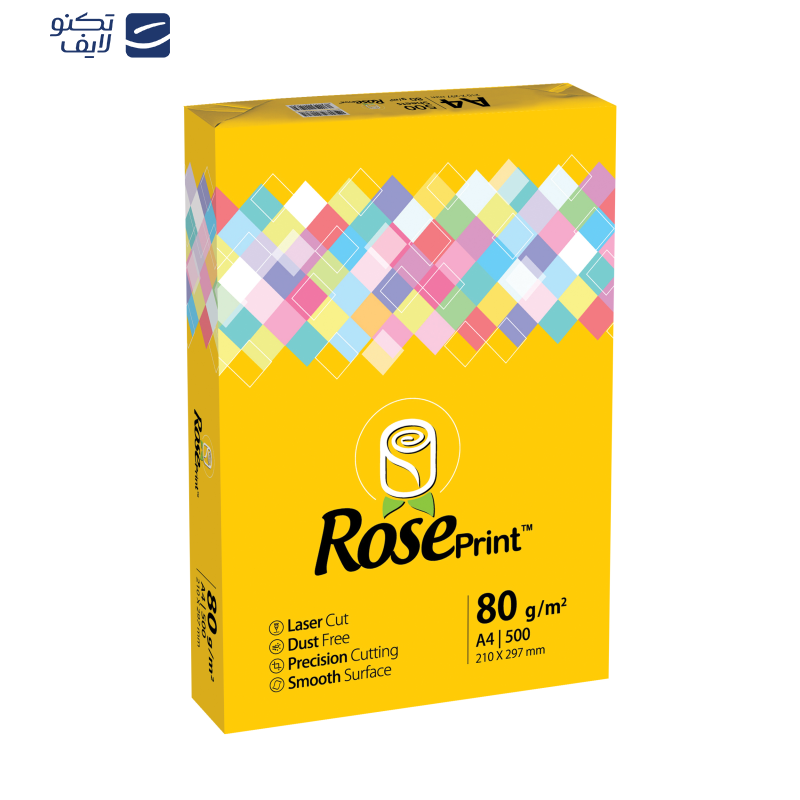 کاغذ A4 رزپرینت مدل YLW بسته 500 عددی