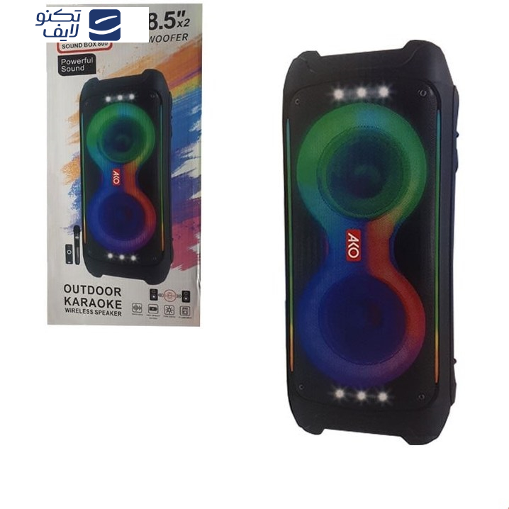 اسپیکر بلوتوثی قابل حمل آکو مدل SOUND BOX 800