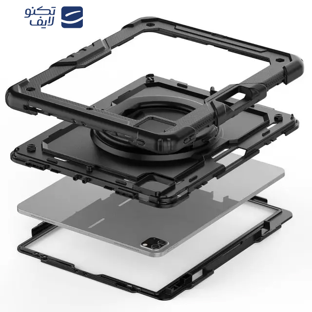 کاور گرین لاین مدل  Trio Shield مناسب برای تبلت اپل ipad 12.9 inch 