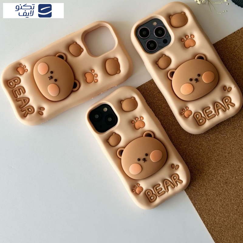 کاور مدل خرسی مدل استند شو مناسب برای گوشی موبایل اپل iphone 13 promax