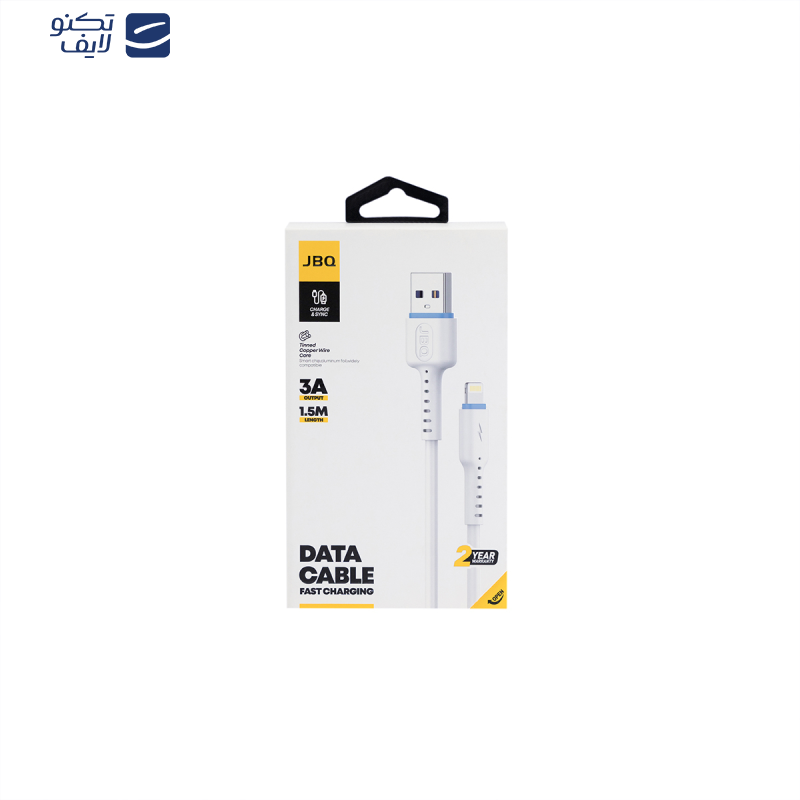 کابل تبدیل USB به LIGHTNING جی بی کیو مدل CA-732 i طول 1.5 متر