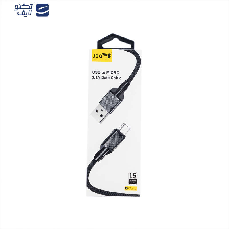 کابل تبدیل USB به MICRO USB جی بی کیو مدل DT-03 M طول 1.5 متر