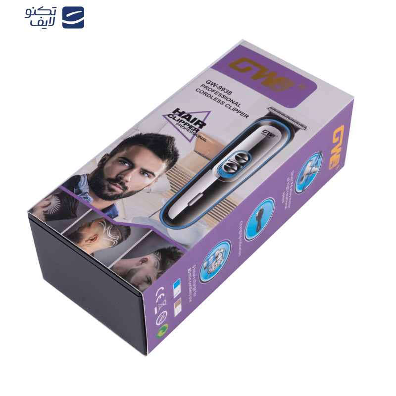 ماشین اصلاح موی صورت جی دبلیو مدل 9938