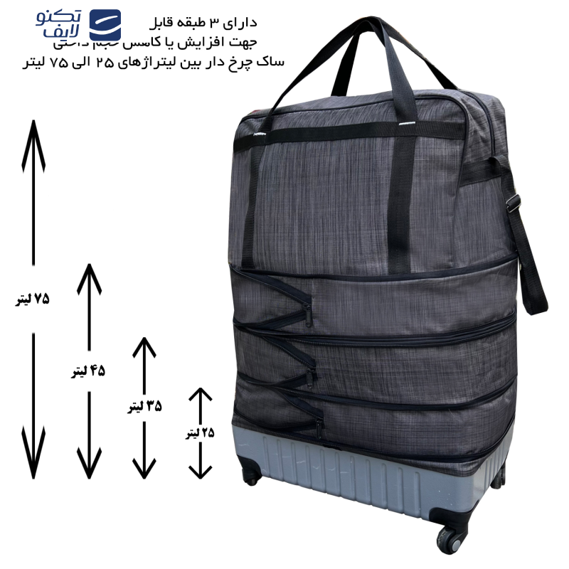 ساک چرخ دار فوروارد کد FCLT4020