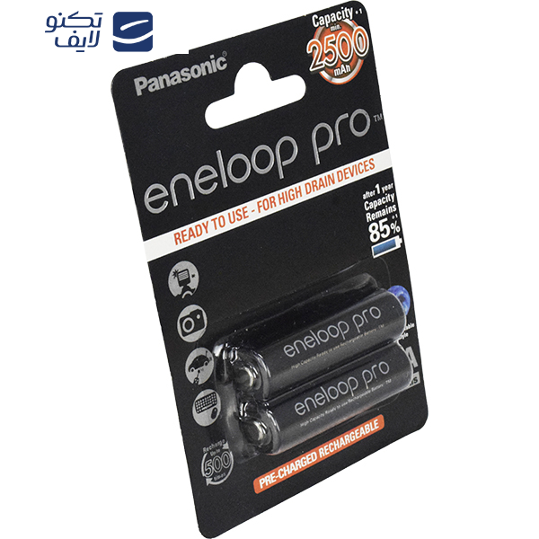 باتری قلمی قابل شارژ پاناسونیک مدل eneloop pro_340