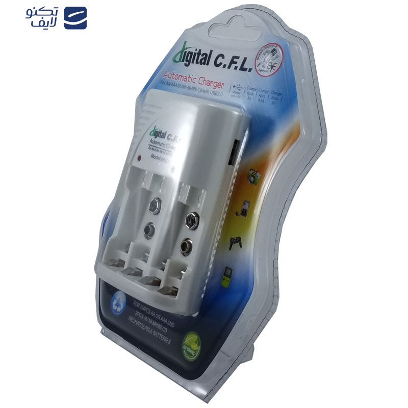 شارژر باتری دیجیتال سی اف ال مدل 802U