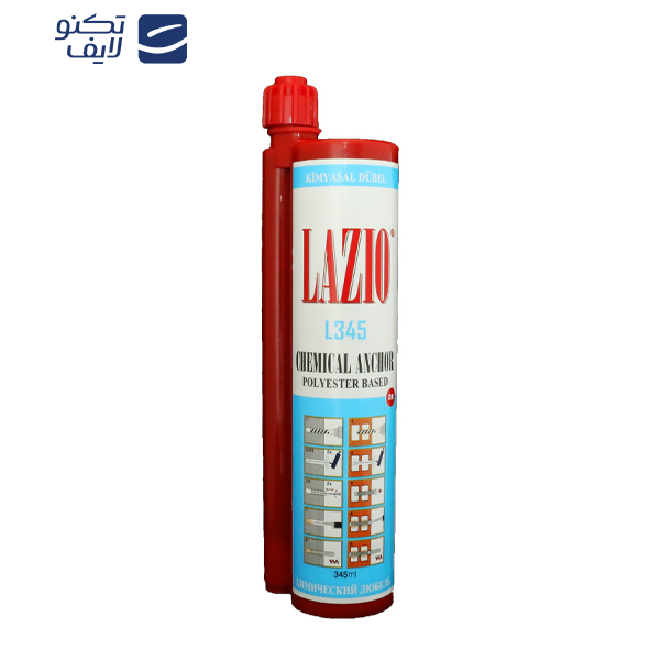 چسب کاشت میلگرد دو محوره لازیو مدل M2 حجم 345 میلی لیتر