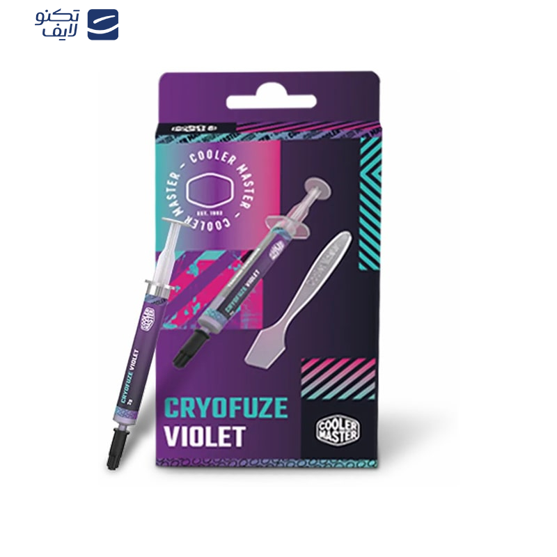 خمیر سیلیکون کولر مستر مدل CryoFuze Violet