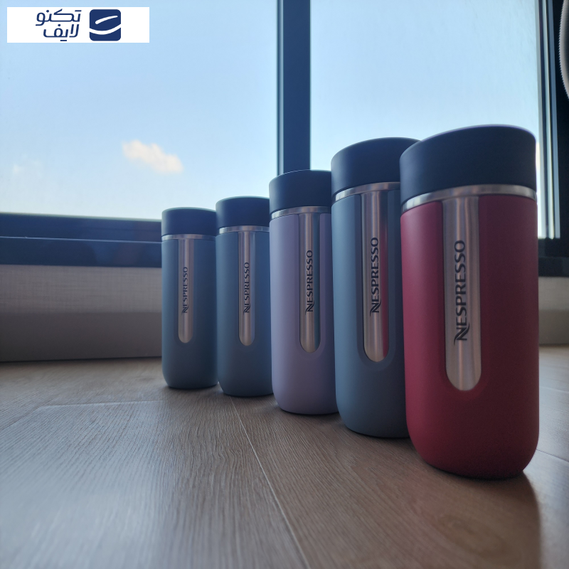 ماگ سفری نسپرسو مدل Nomad Termos Small Raspberry Rd گنجایش 0.300 لیتر