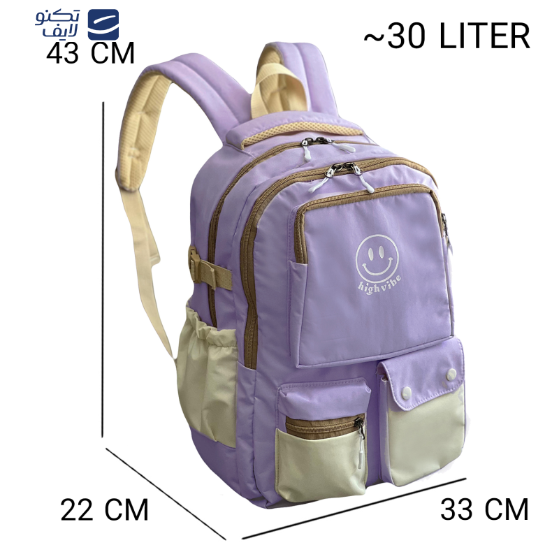 کوله پشتی فوروارد مدل FCLT3955PASTEL STYLE