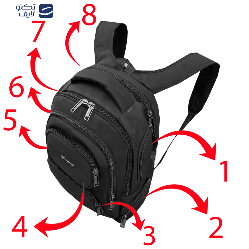 کوله پشتی فوروارد مدل FCLT77041 BEST STYLE