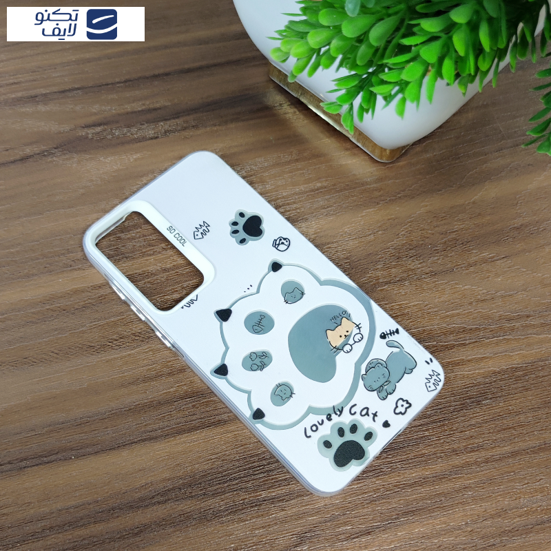 کاور مدل So Cool طرح پنجه گربه مناسب برای گوشی موبایل سامسونگ Galaxy S23 FE