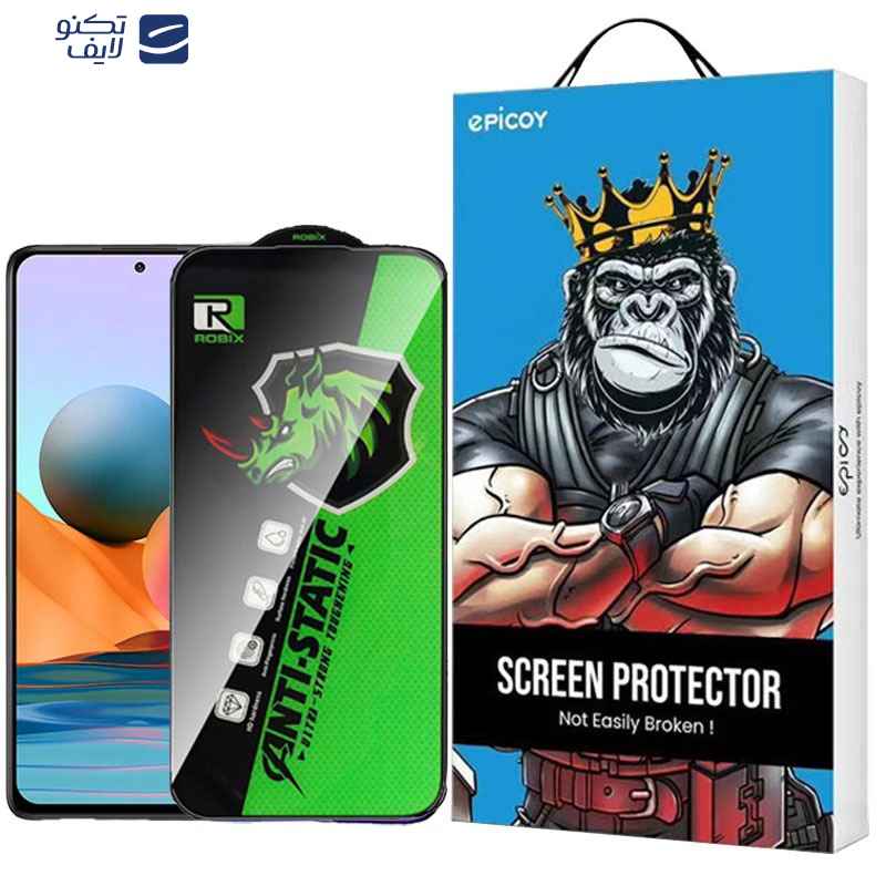 محافظ صفحه نمایش اپیکوی مدل Rhino Robixمناسب برای گوشی موبایل شیائومی Redmi Note 10 Pro Max/Note 10 Pro 4G India/Internationa/Note 10 Lite