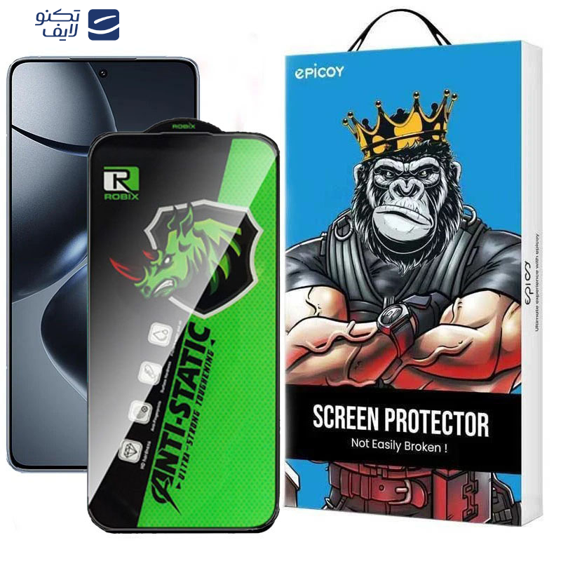 محافظ صفحه نمایش اپیکوی مدل Rhino Robix مناسب برای گوشی موبایل شیائومی 14T Pro/14T/Redmi K70 Ultra