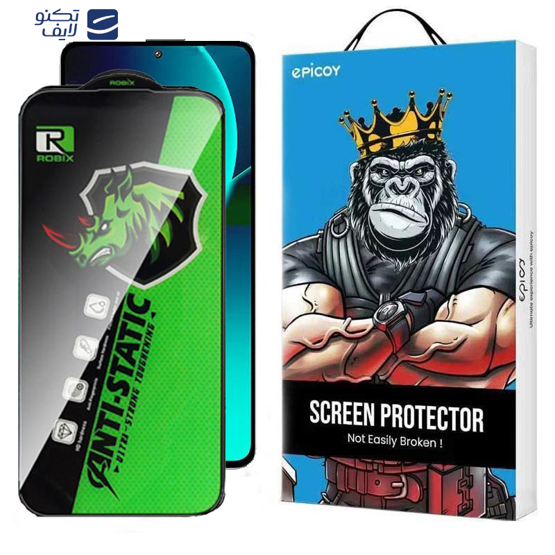 محافظ صفحه نمایش اپیکوی مدل Rhino Robix مناسب برای گوشی موبایل شیائومی 13T Pro/ 13T/ 12T Pro/ 12T/ 11T Pro/ 11T/ Mi 10T Lite 5G