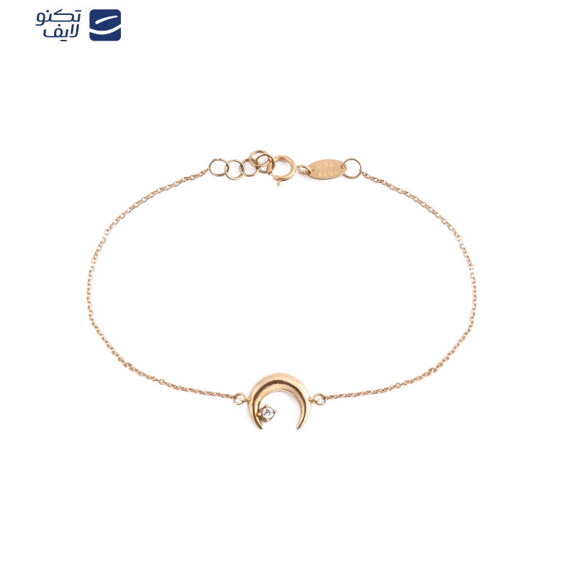 دستبند طلا 18 عیار زنانه بان گالری مدل سلنا