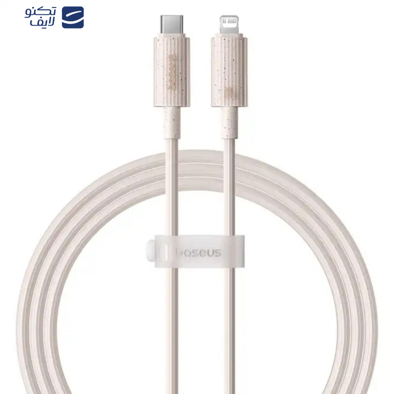 کابل تبدیل USB-C به لایتنینگ بیسوس مدل Habitat Series 20W PD طول 2 متر