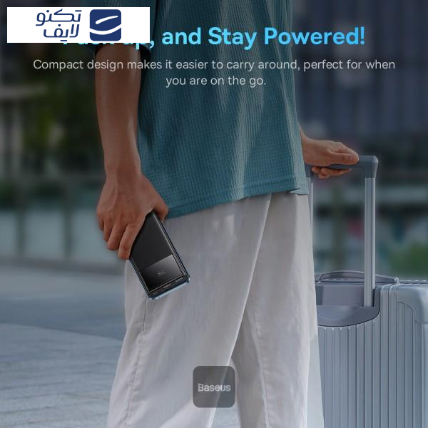 پاوربانک بیسوس مدل STAR-LORD-P10022904113-30W ظرفیت 10000 میلی آمپر ساعت پاوربانک بیسوس مدل STAR-LORD-P10022904113-30W ظرفیت 10000 میلی آمپر ساعت