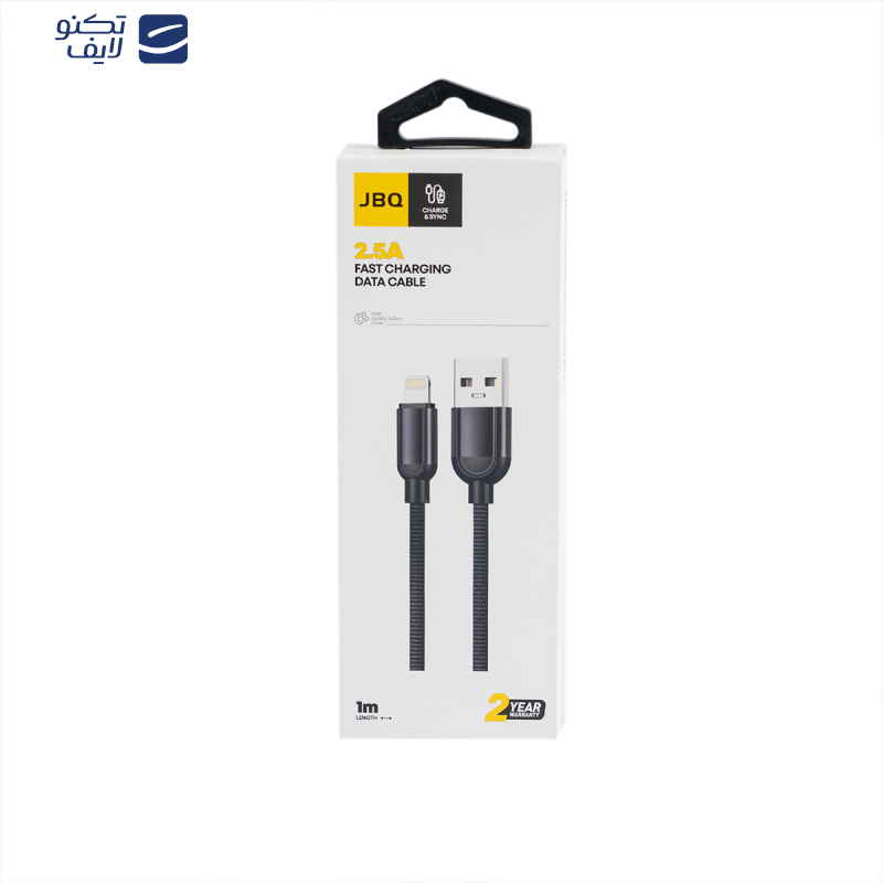 کابل تبدیل USB به لایتنینگ جی بی کیو مدل CA-610 طول 1.20 متر