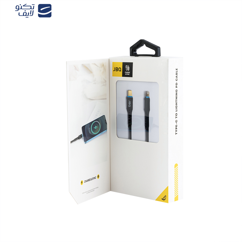 کابل تبدیل USB به لایتنینگ جی بی کیو مدل CA-722 طول 1.5 متر