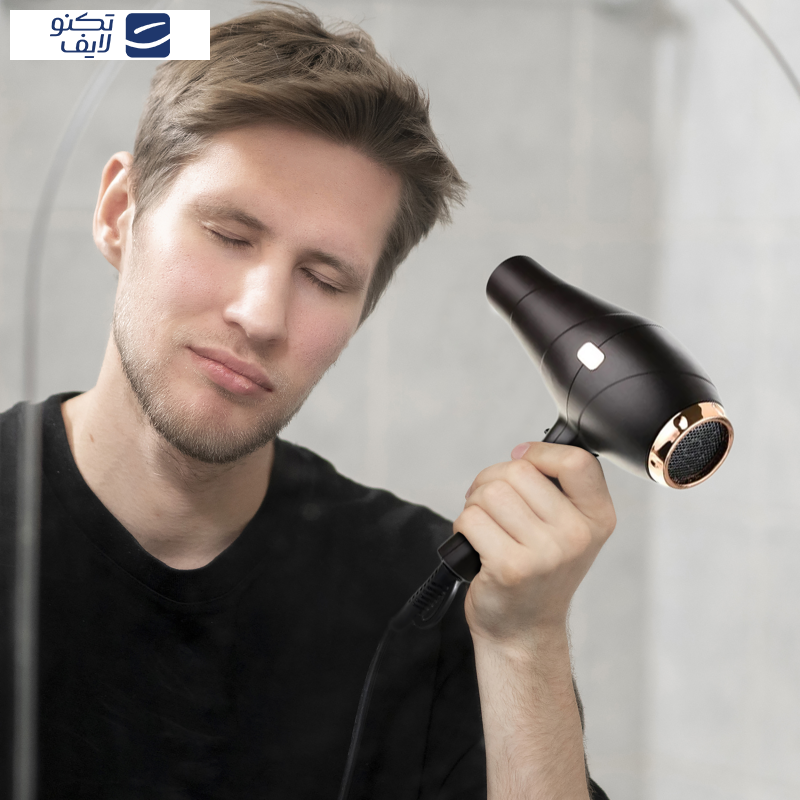 سشوار حرفه‌ای پرومکس مدل 7415D دیسپانسر دار