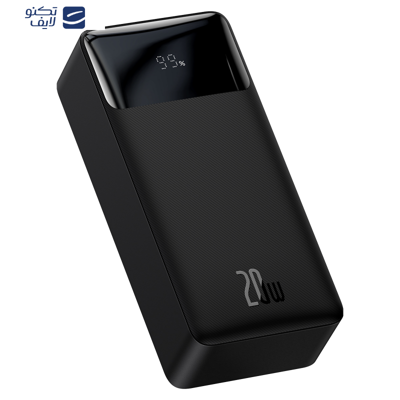 پاوربانک باسئوس مدل Bipow ظرفیت 30000 میلی آمپر ساعت