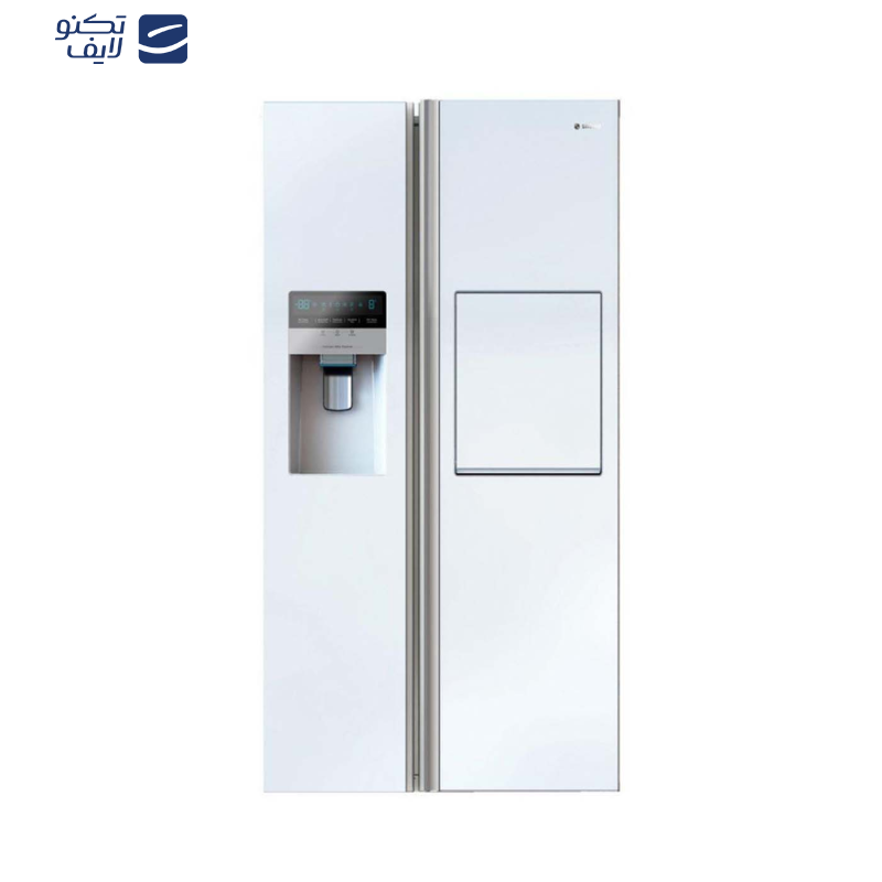 یخچال و فریزر ساید بای ساید 35 فوت اسنوا مدل S2Di-L310-W