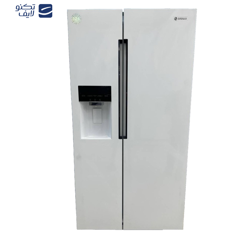 یخچال و فریزر ساید بای ساید 28 فوت اسنوا مدل S1Di-S100-W