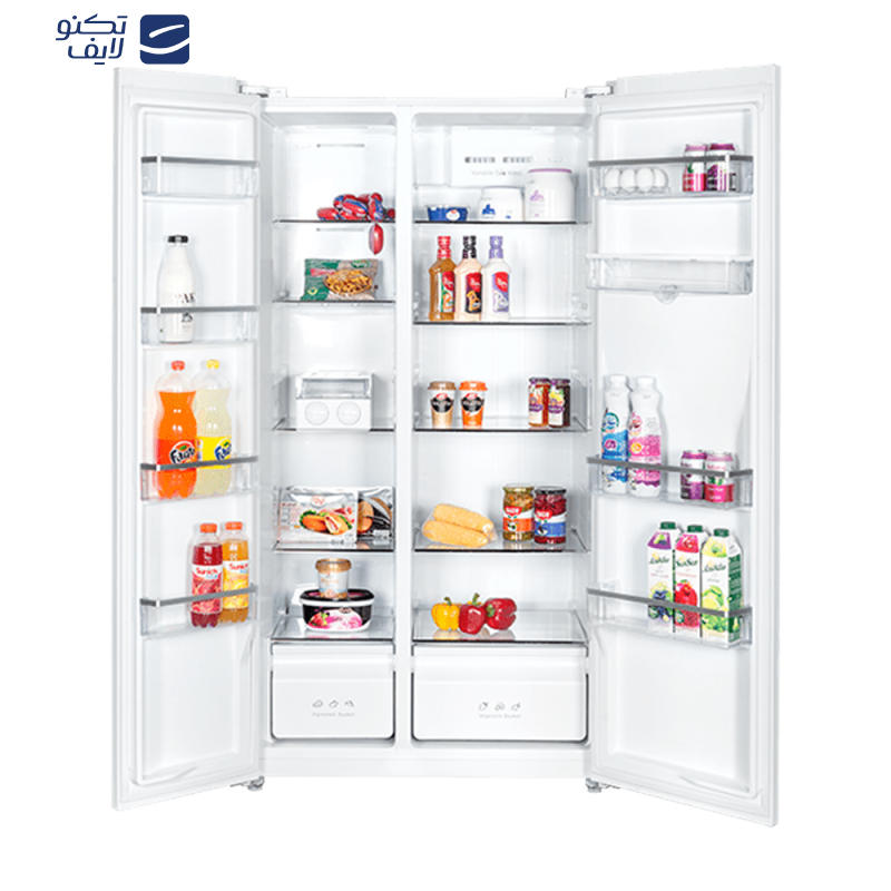 یخچال و فریزر ساید بای ساید 28 فوت ایکس ویژن مدل TS552-AWD/ASD