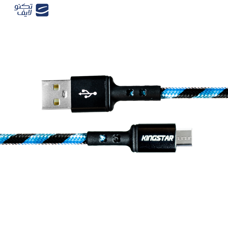 کابل تبدیل USB به microUSB کینگ استار مدل K120A طول 1.1 متر کابل تبدیل USB به microUSB کینگ استار مدل K120A طول 1.1 متر