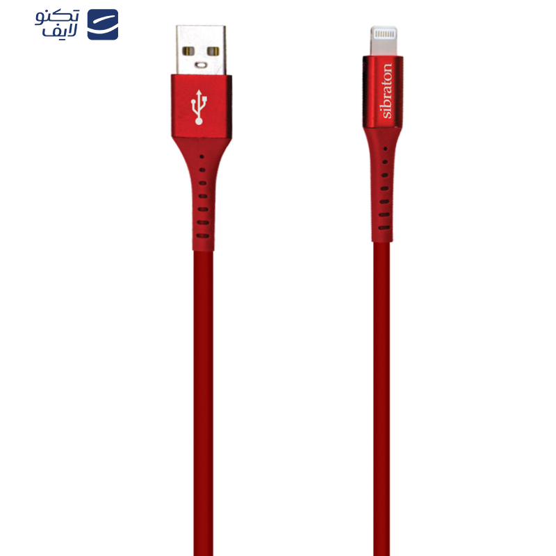 کابل تبدیل USB به لایتنینگ سیبراتون مدل S225 i طول 1.25 متر