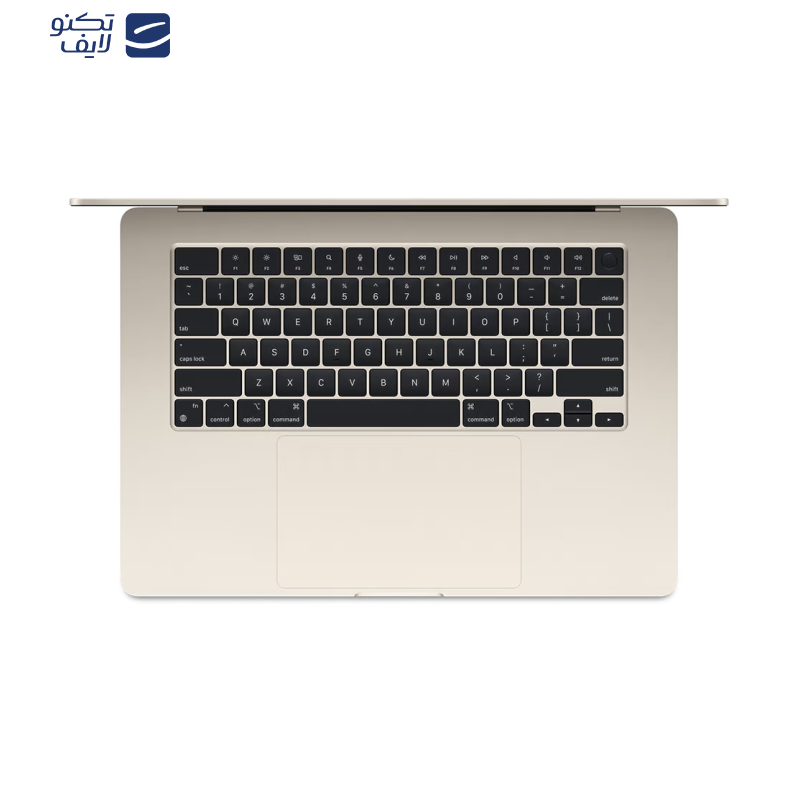 لپ تاپ 15.3 اینچی اپل مدل MacBook Air MC6K4 2025 LLA-M4-24GB Ram-512GB SSD