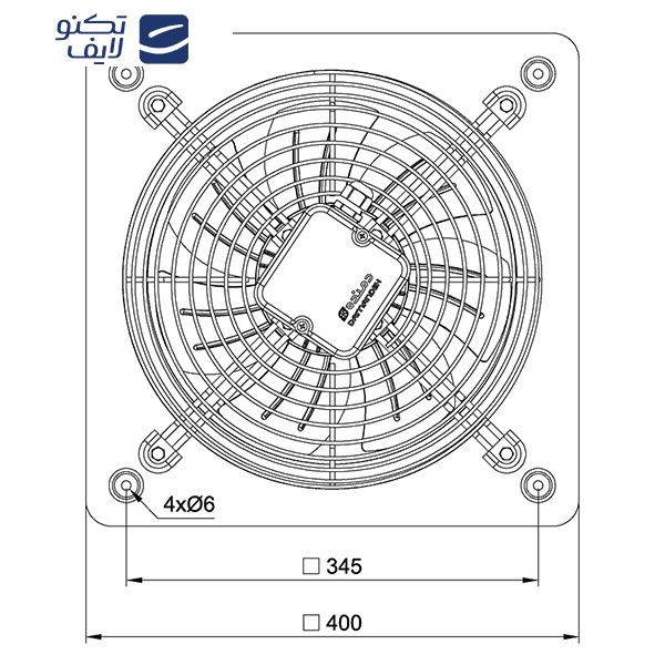 هواکش دمنده مدل VIK-30A6S