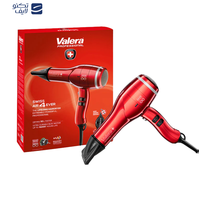 سشوار حرفه ای 2400 وات والرا مدل سوئیس ایر فور اور
