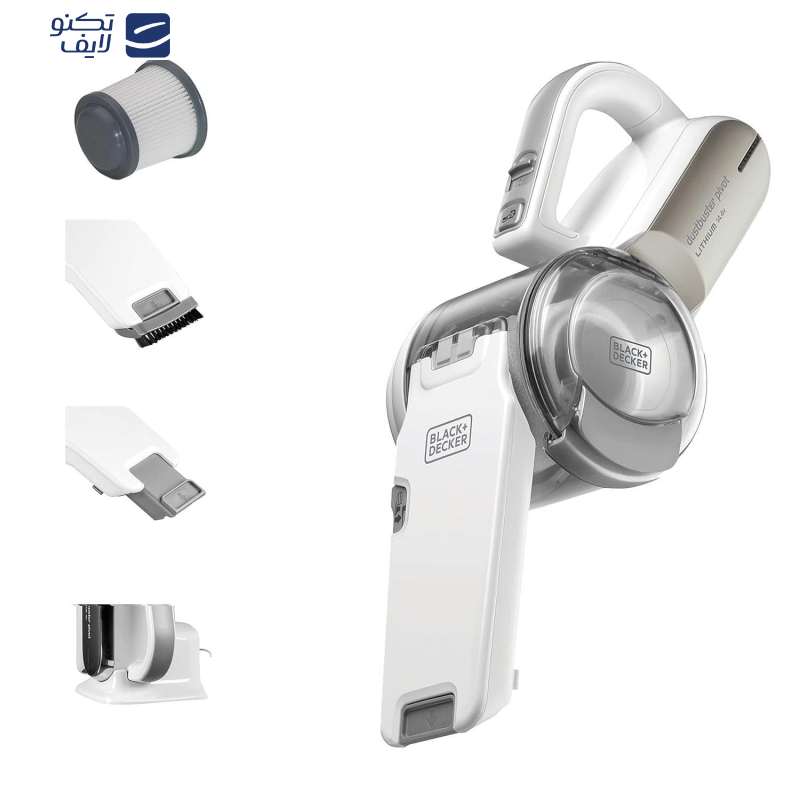 جارو شارژی بلک اند دکر مدل PV1420 بهمراه یک عدد فیلتر اضافه