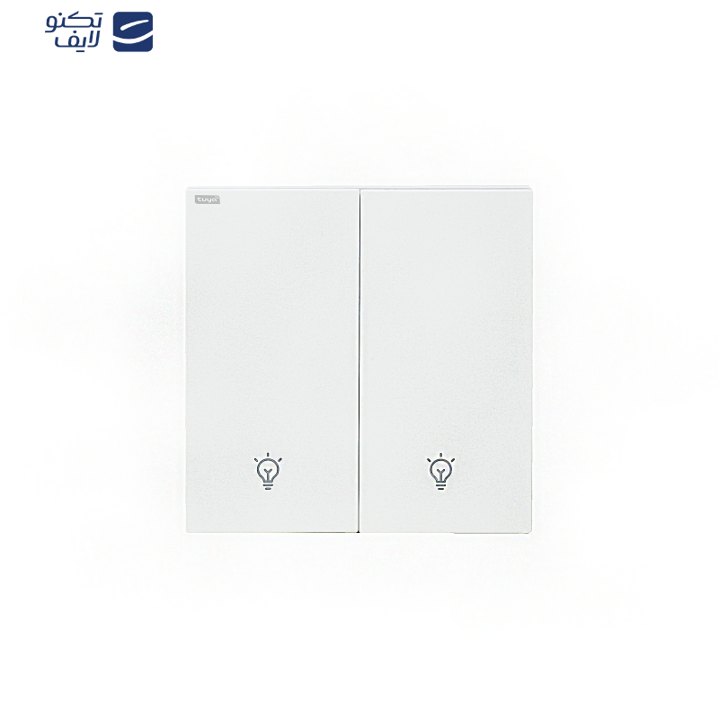 کلید هوشمند تویا مدل دو پل هوشمند طرح پیانویی