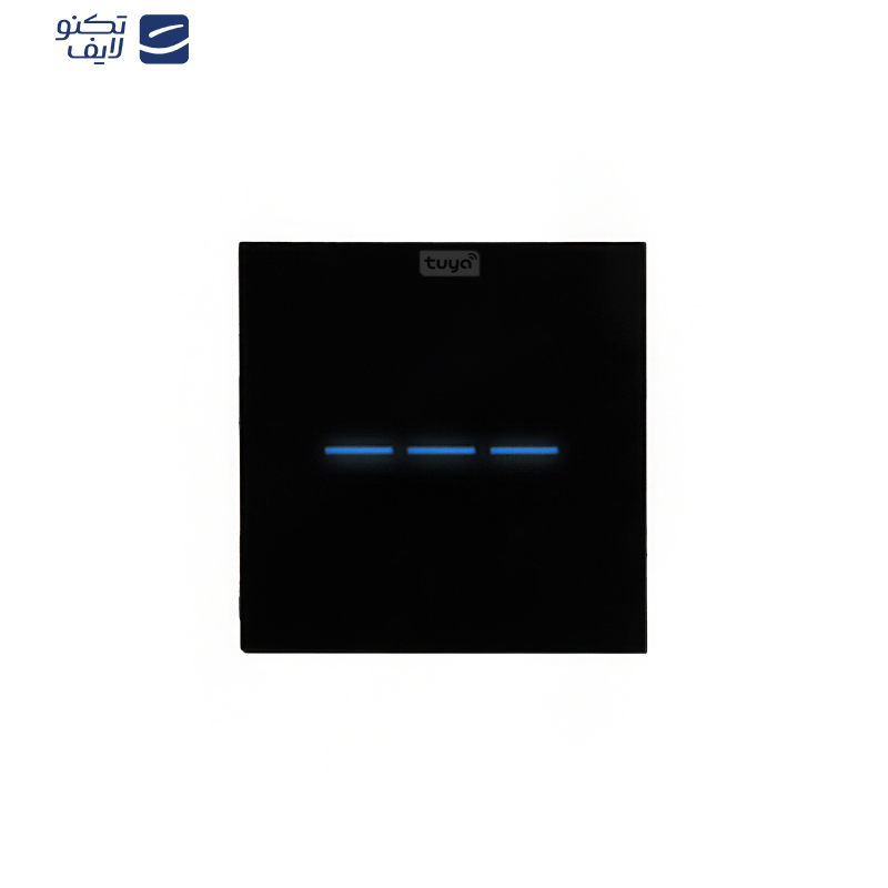 کلید هوشمند تویا مدل سه پل طرح خط Wi Fi