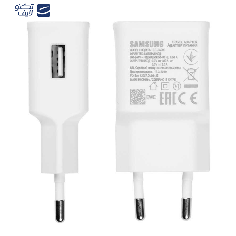 شارژر دیواری 5 وات مدل EP-TA200 شارژر دیواری 5 وات مدل EP-TA200