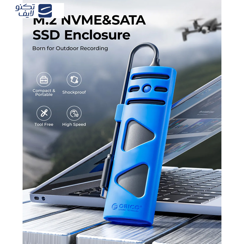 باکس M.2 NVMe/SATA اوریکو مدل ORT1M2-G2