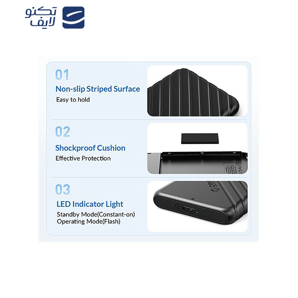 قاب هارد اکسترنال اوریکو مدل 25PW1-C3