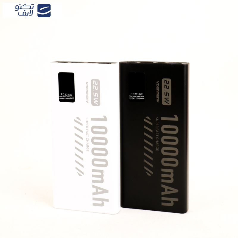 پاور بانک مدل DP43 ظرفیت 10000 میلی آمپر ساعت