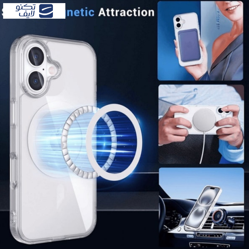 کاور زیفرند مدل Anti Shock Magsafe مناسب برای گوشی موبایل اپل iPhone 16