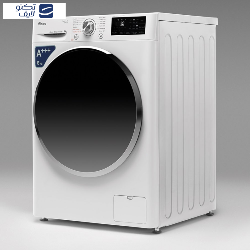 ماشین لباسشویی 8 کیلوگرم اتوماتیک جی پلاس مدل GWM-P88W
