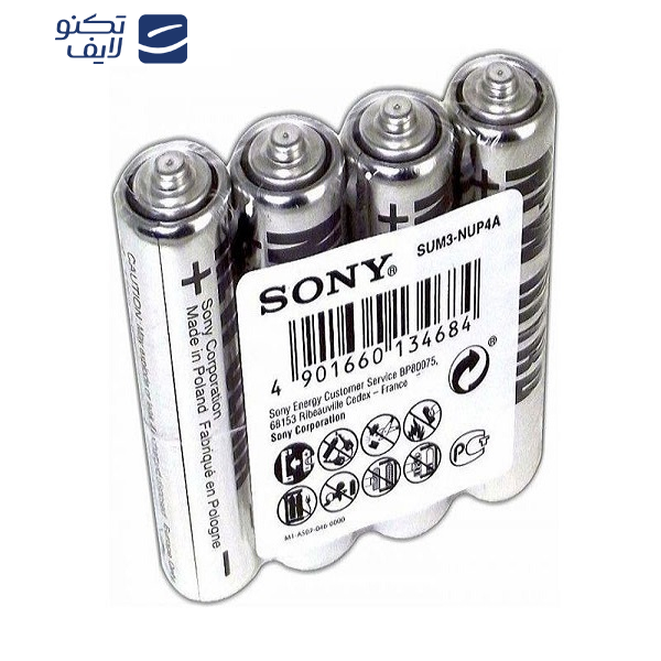 باتری نیم قلمی سونی مدل R03 NEW ULTRA بسته 400 عددی 