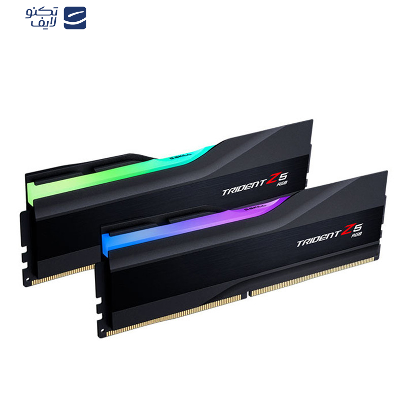 رم دسکتاپ DDR5 دوکاناله 7200 مگاهرتز CL34 جی اسکیل مدل TRIDENT Z5 RGB Black ظرفیت 32 گیگابایت