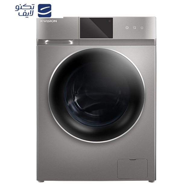 ماشین لباسشویی اتوماتیک ایکس ویژن مدل TV102-AWD ظرفیت 10 کیلوگرم