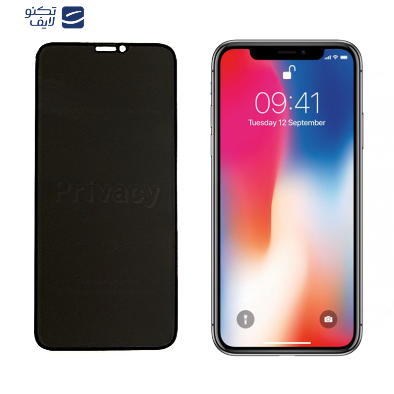 محافظ صفحه نمایش حریم شخصی مدل star مناسب برای گوشی موبایل اپل iphone X